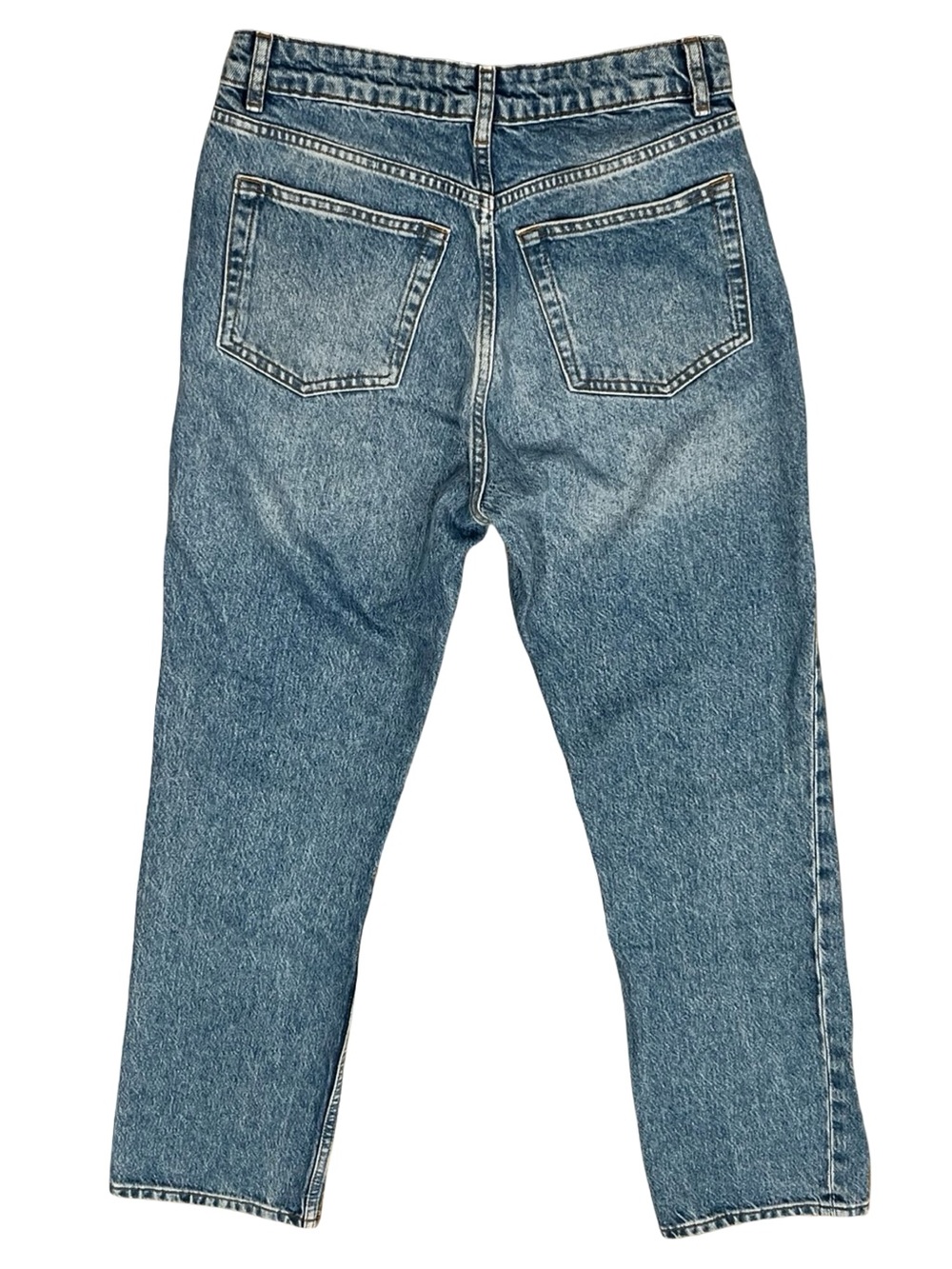 Reformation Cynthia High Rise Straight Jeans Colorado Wash Sustainable Denim - Picture 9 of 14